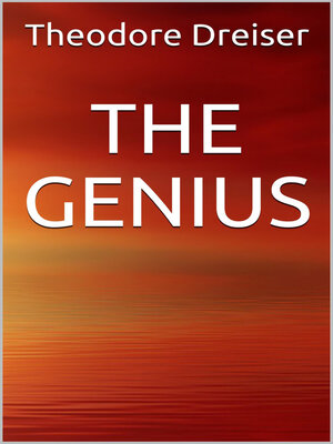 cover image of THE "GENIUS"